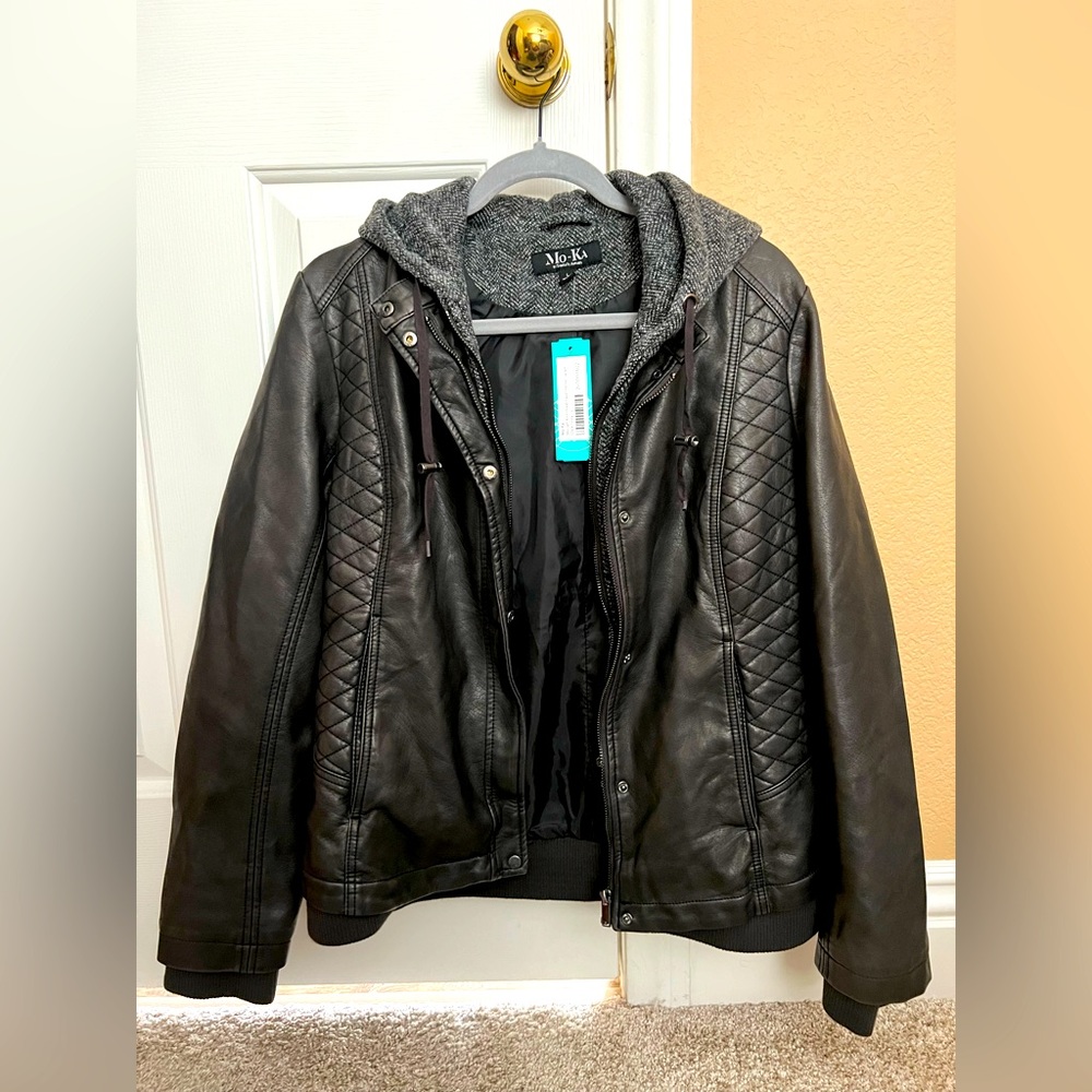 Women’s Faux Leather Jacket